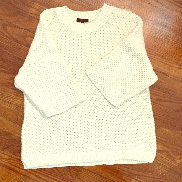 J.Crew Short sleeved Sweater