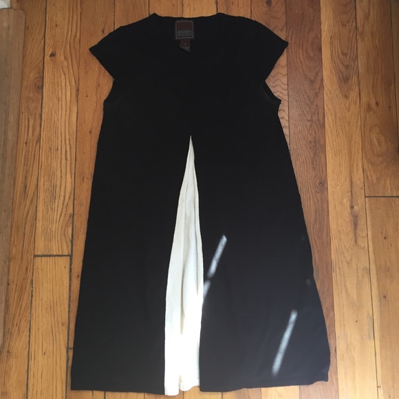Black and white dress