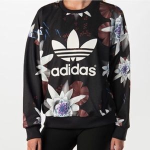 adidas floral sweatshirt
