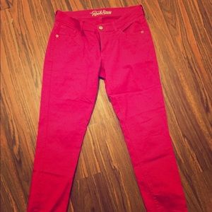 Old Navy pink skinny jeans