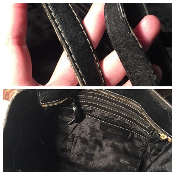 Michael Kors black logo bag - Picture 3 of 4