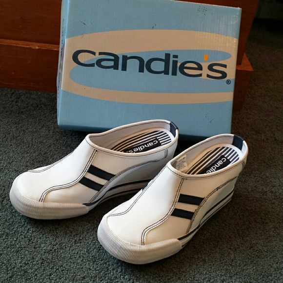 Sneaker inspired Candie's wedges