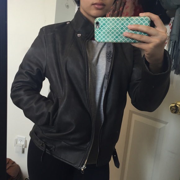 Pleather jacket