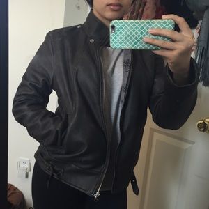 Pleather jacket