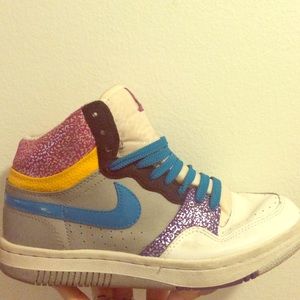 Nike "Court Force" High Top Sneakers