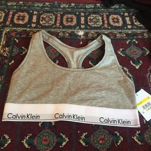 Calvin Klein sports bra