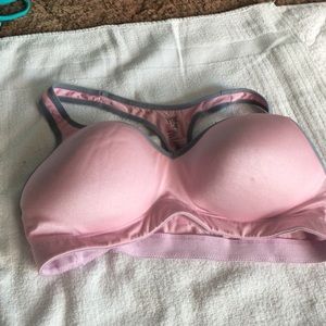 Pink VS yoga bra