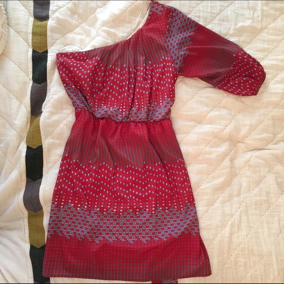 Francesca's one shoulder dress