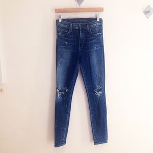Citizens for Humanity Distressed Rocket Jean