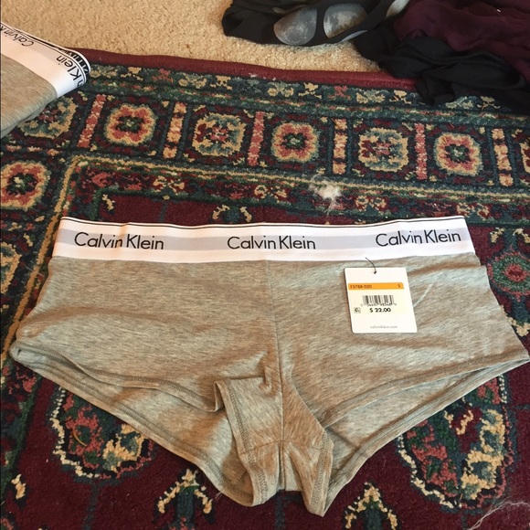 CALVIN KLEIN UNDERWEAR GRAY SMALL