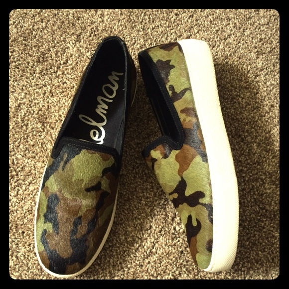 Sam Edelman shoes- camouflage