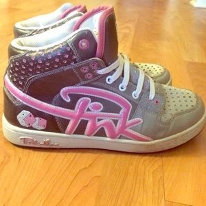 Pinkdice High Top Sneakers