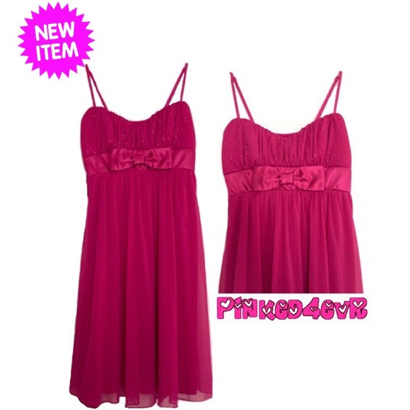 Hot Pink Ruby Rox Cocktail Dress Size XS