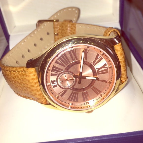 BRONZE ITALIA WATCH IN ROSE GOLD - Picture 1 of 4