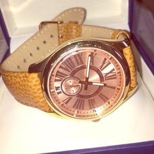 BRONZE ITALIA WATCH IN ROSE GOLD