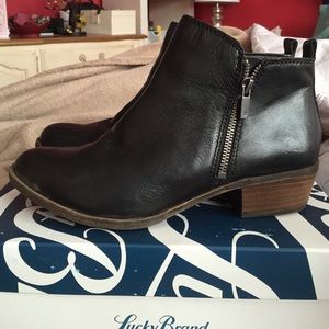 Lucky Brand Black Bootie