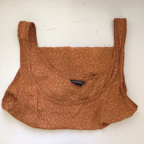 Club Monaco Silk Tank Top