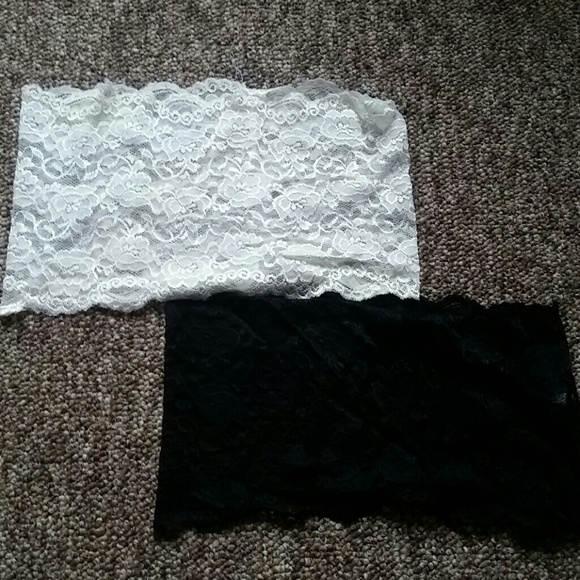 ☆SOLD 2 Floral Lace Bandeau
