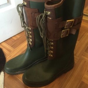 Tory Burch rain boots