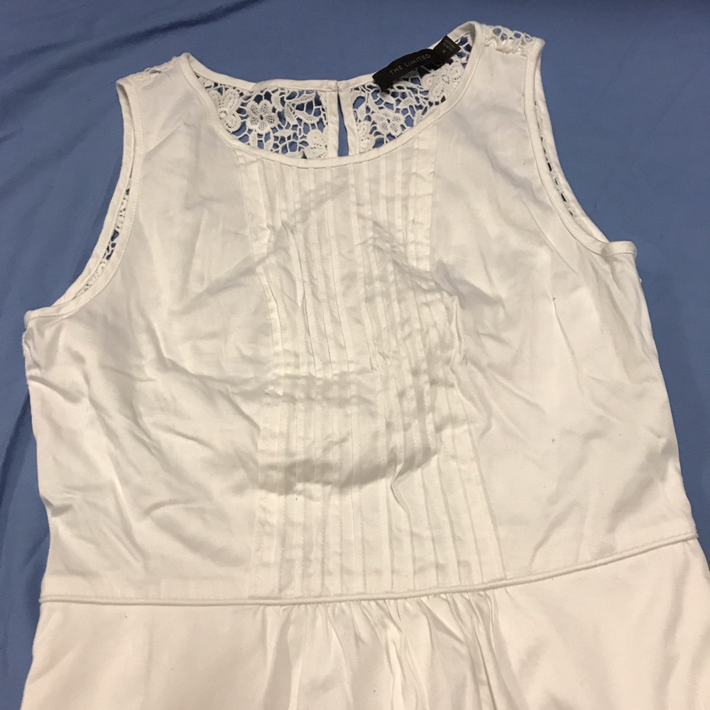 The Limited Size 4 White Dress