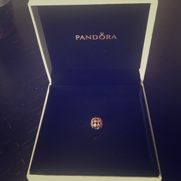 In the spotlight, Pandora rose & clear CZ