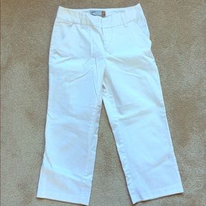 Old Navy white capris