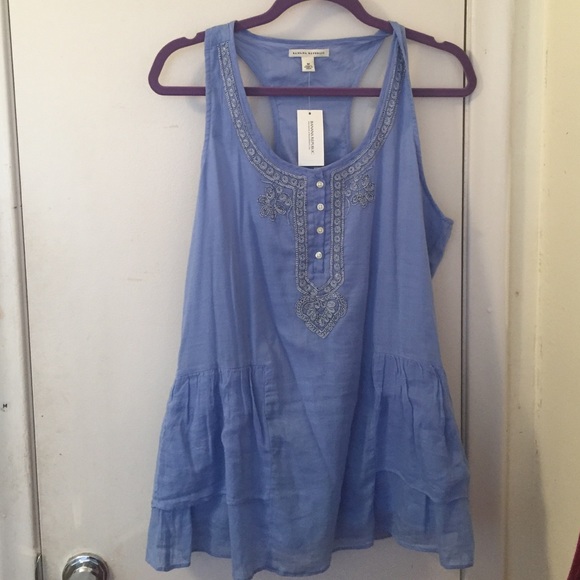 Banana Republic NWT blue blouse.