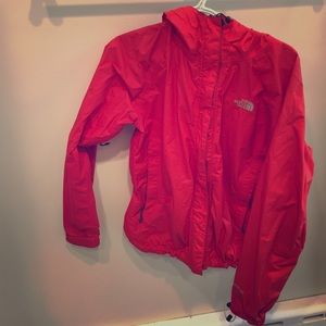 North Face HyVent DT jacket in RED
