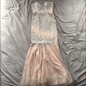 David Bridal's Glamour by Terani Sweetheart Gown