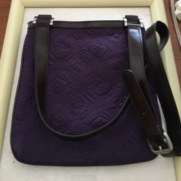 Dark Purple...  Cross body purse. NWOT