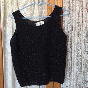 Beaded tank top made for a Broadway show