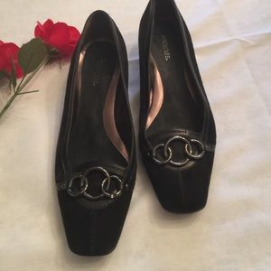 Aerosols black suede shoes