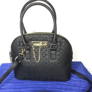 NWOT Apt. 9 Black Dome Satchel bag