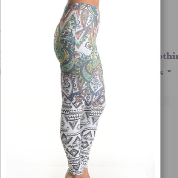 The Trina Fleece Leggings - Picture 3 of 4