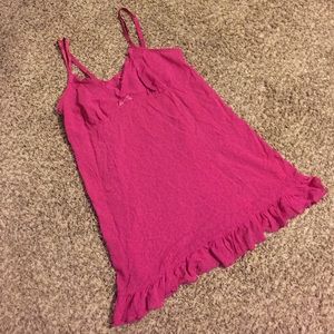 Hot pink lace nighty 18/20