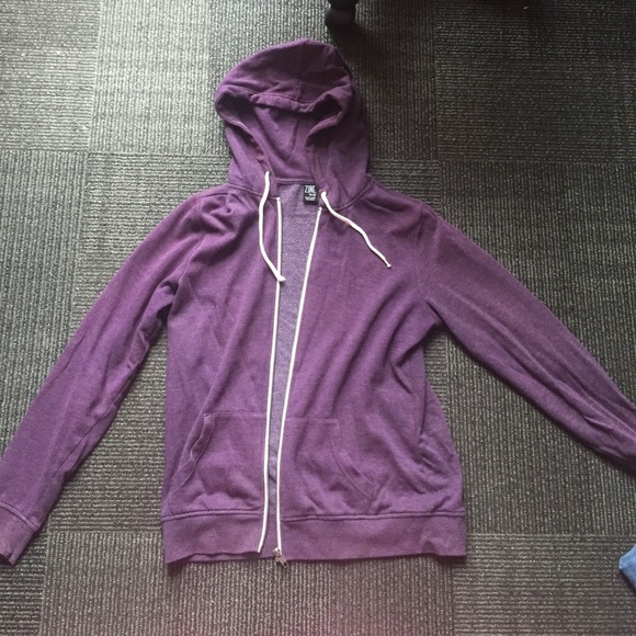 Purple Zine hoodie