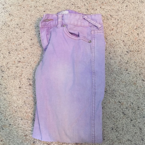 Free people lavender Skinnies