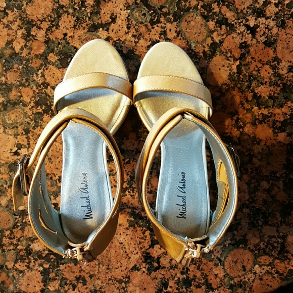 Nude Strappy Heels - Picture 4 of 4