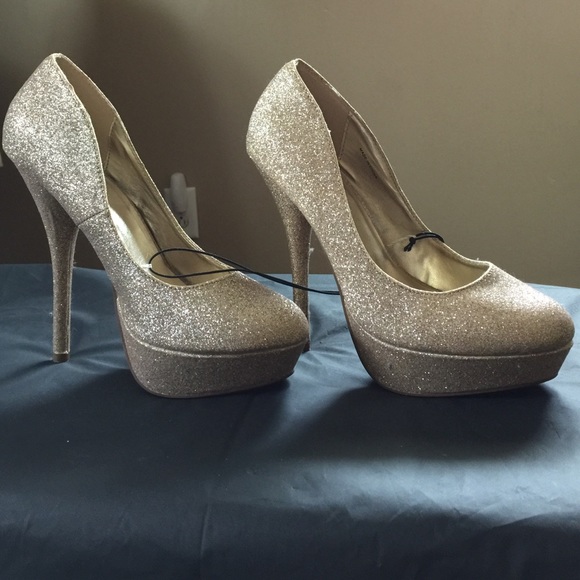 Gold heels