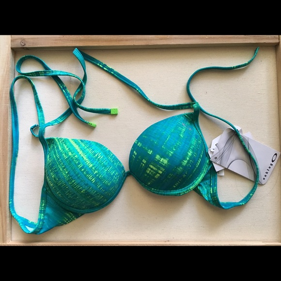 Oakley push up bikini top