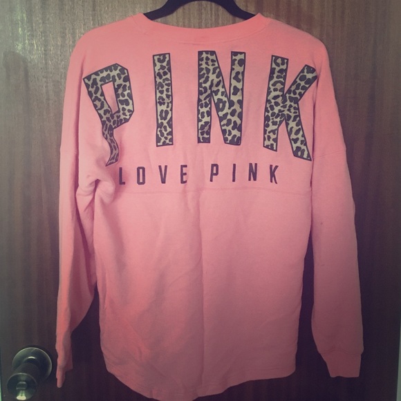 Victoria's Secret pink sweatshirt in pink
