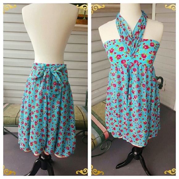 Betsey Johnson Other - Betsey Johnson swim cover up vintage look :)