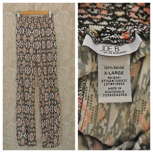 Joe Boxer patterned pants