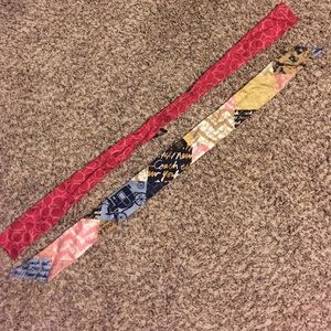 2 silk Coach scarves!
