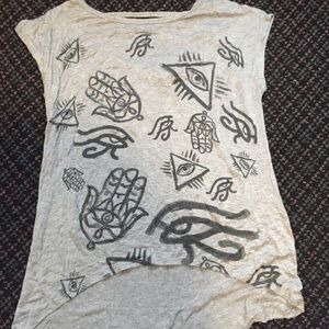 Hamsa All Seeing Eye Top