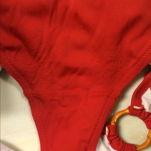 Red Bikini Set - Picture 2 of 2