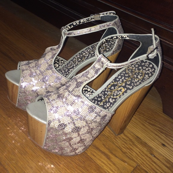 Jessica Simpson Sequined Pumps