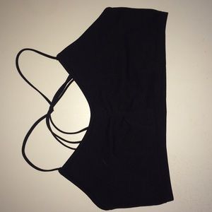 Black bralette