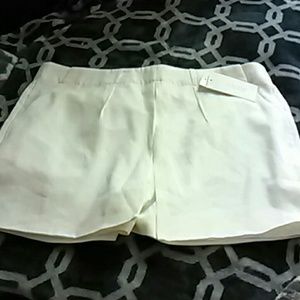 Justfab white short with skirt