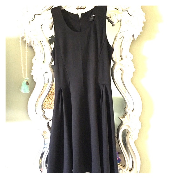 Aqua Black Fit and Flare Dress (Bloomingdales)